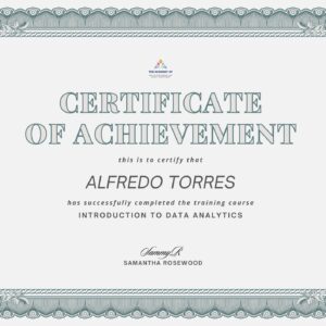 PDF Certificate